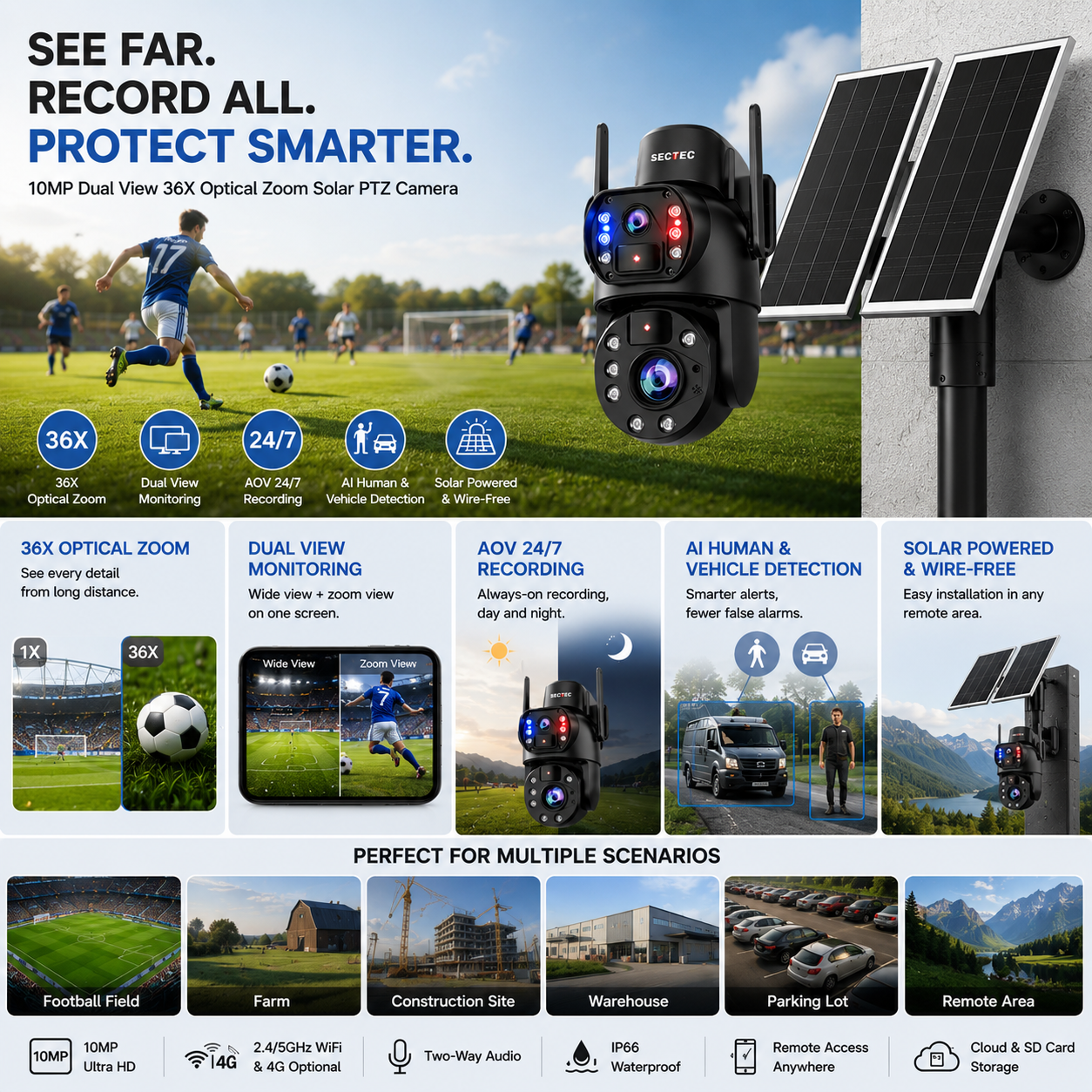 ⚽ The game moves fast. Can your security camera keep up?