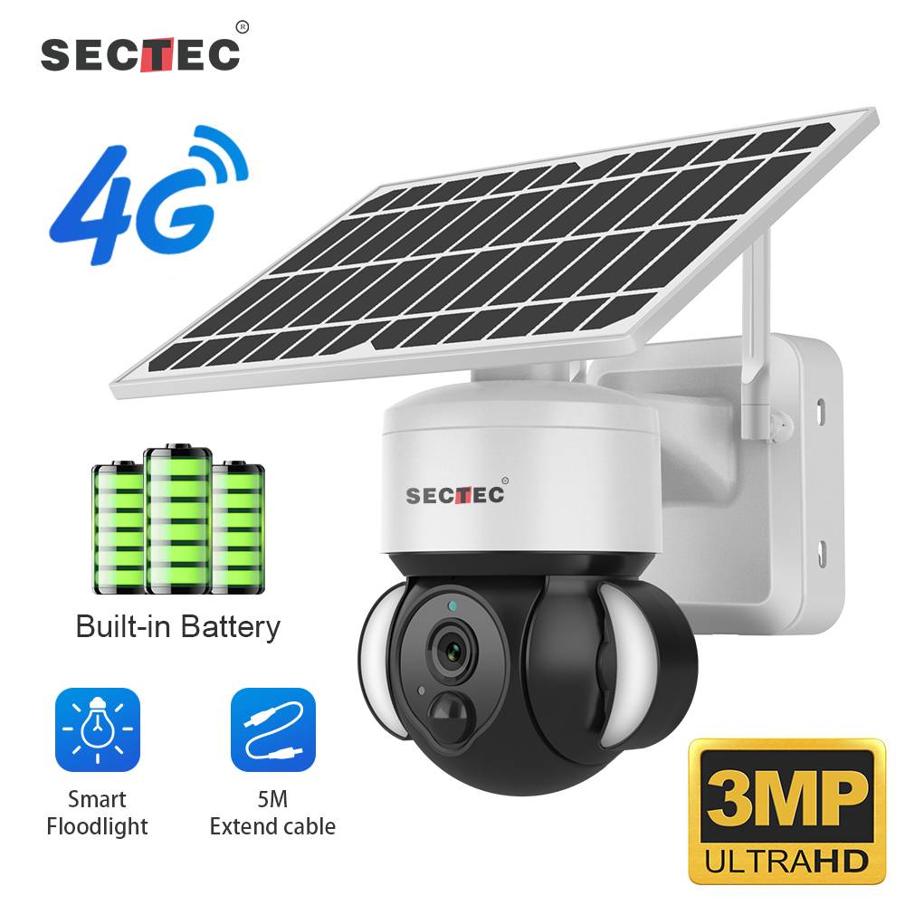 518 3mp 4g solar camera