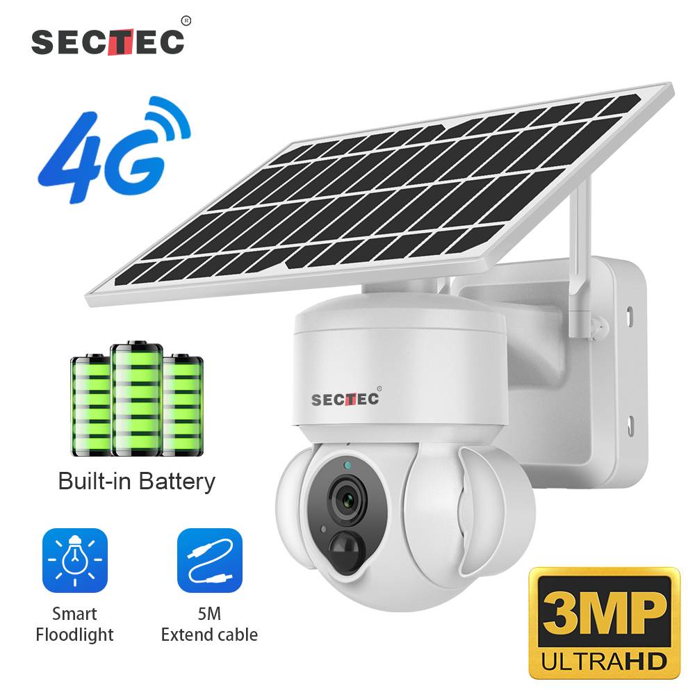 518 3mp 4g solar camera