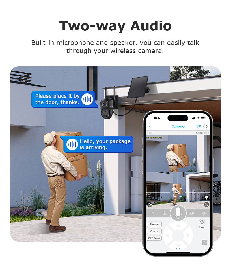  ST-SRK04-B——Solar 4G Router + Wifi Camera 4CH kits