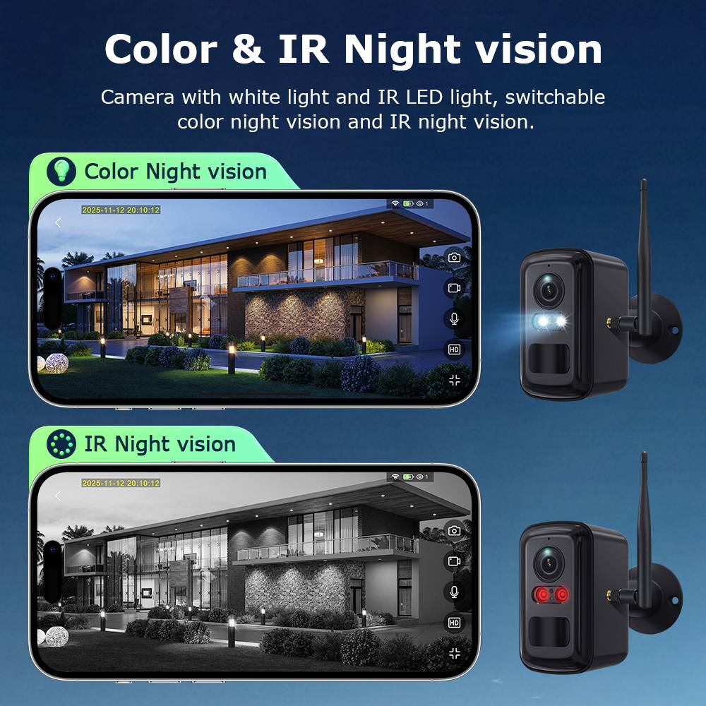 Halow Wifi Home Hub Solar Camera Kits 4-Cam Pack Solar WIFI Solar Network Camera Kits