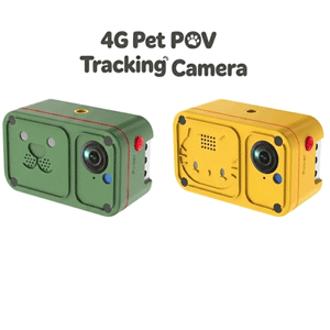 4G Pet Collar Camera with GPS Tracking